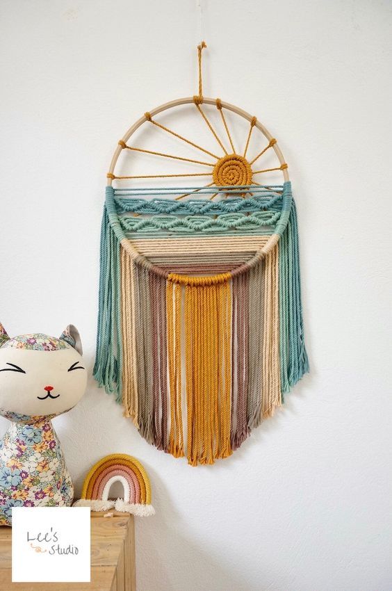 7 Ideias Criativas para Painéis de Macramê_ Estilo…